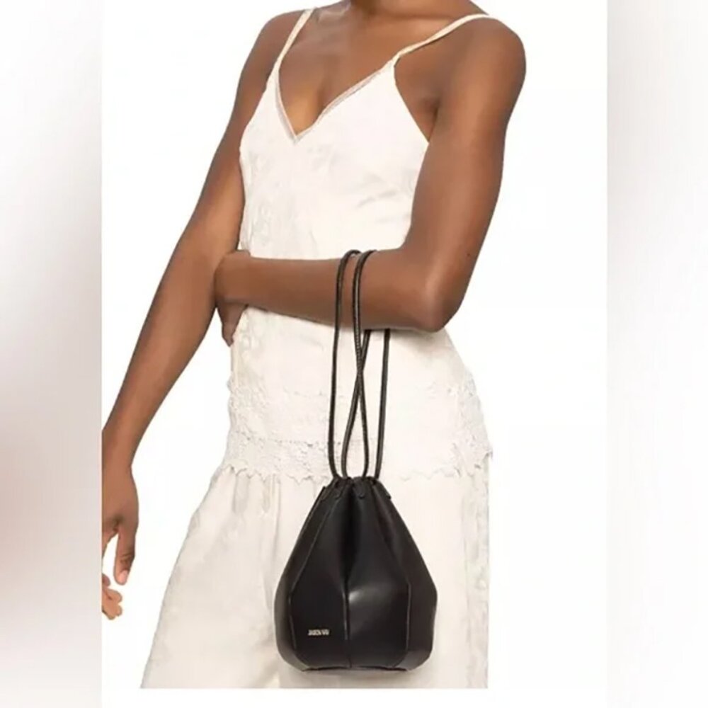 Jason Wu Tulip Leather Crossbody Bag - Black - Picture 6 of 11